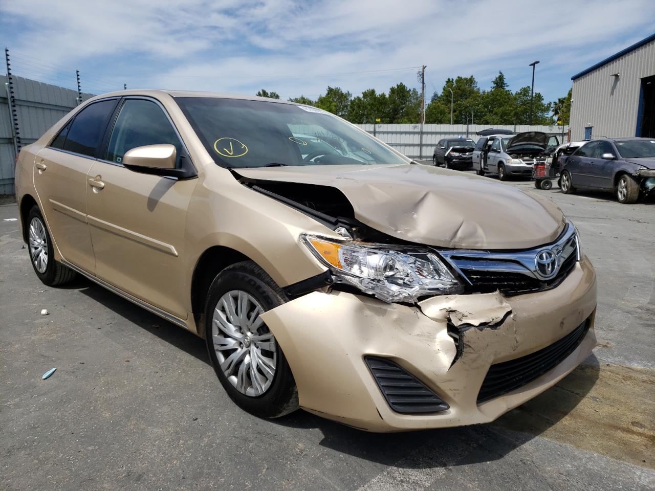 TOYOTA CAMRY BASE 2012 with VIN 4T1BF1FK7CU103009 - Photo from auction