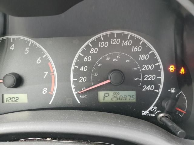 Photo 8 from auction – 2009 TOYOTA COROLLA BA with VIN 2T1BU40E79C051496