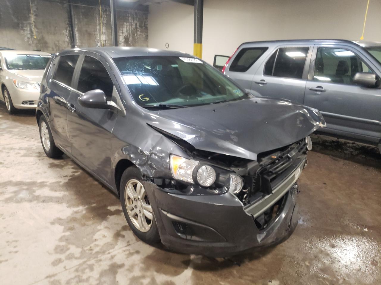 CHEVROLET SONIC LT 2013 with VIN 1G1JC6SG0D4168320 - Photo from auction