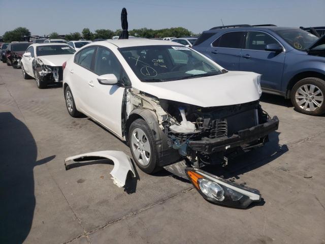 KIA FORTE LX 2016 with VIN KNAFX4A67G5592572 - Photo from auction