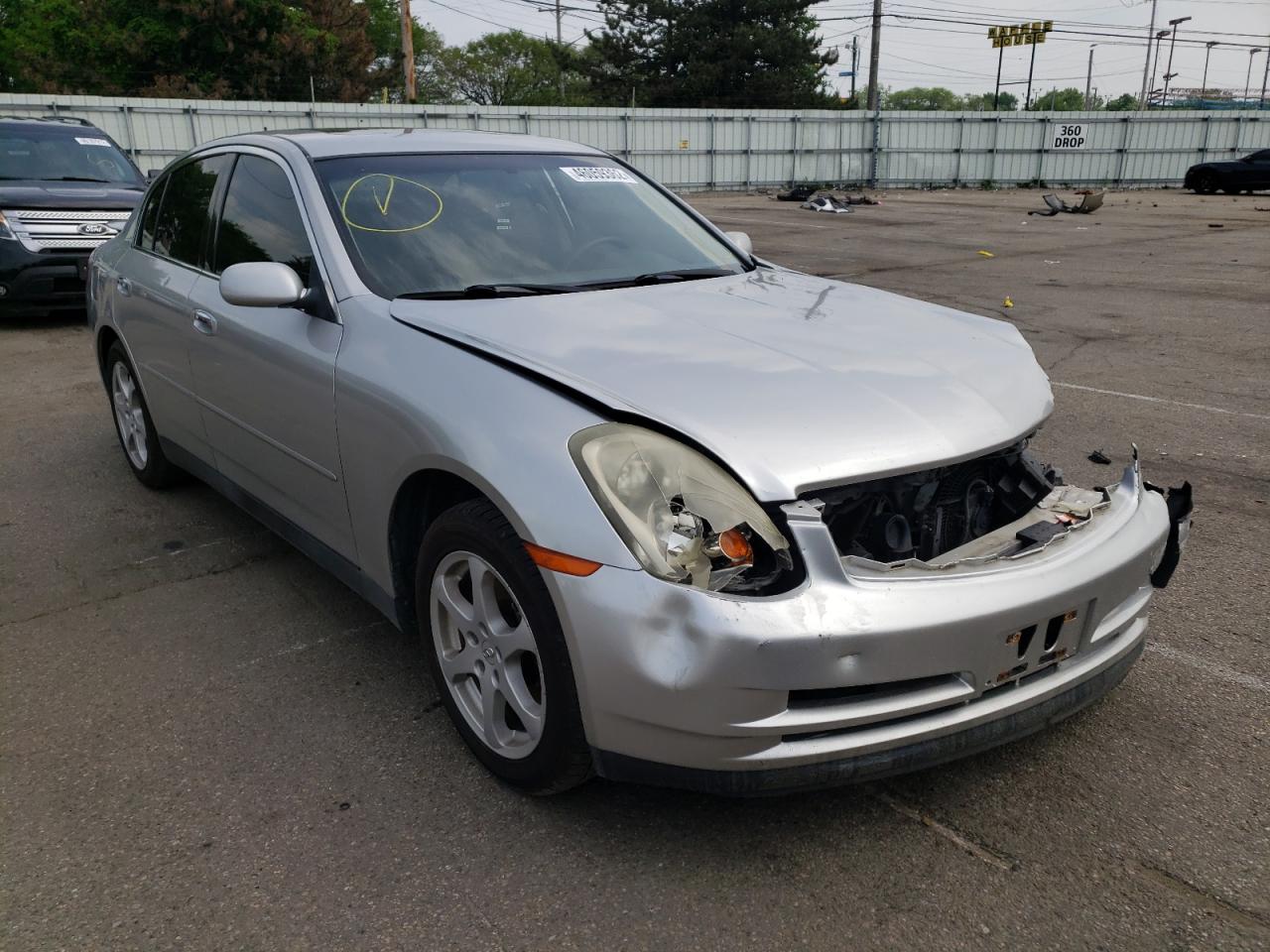 INFINITI G35 2003 with VIN JNKCV51E23M319532 - Photo from auction