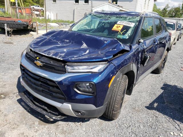Photo 2 from auction – 2022 CHEVROLET TRAILBLAZE with VIN KL79MPS21NB006689