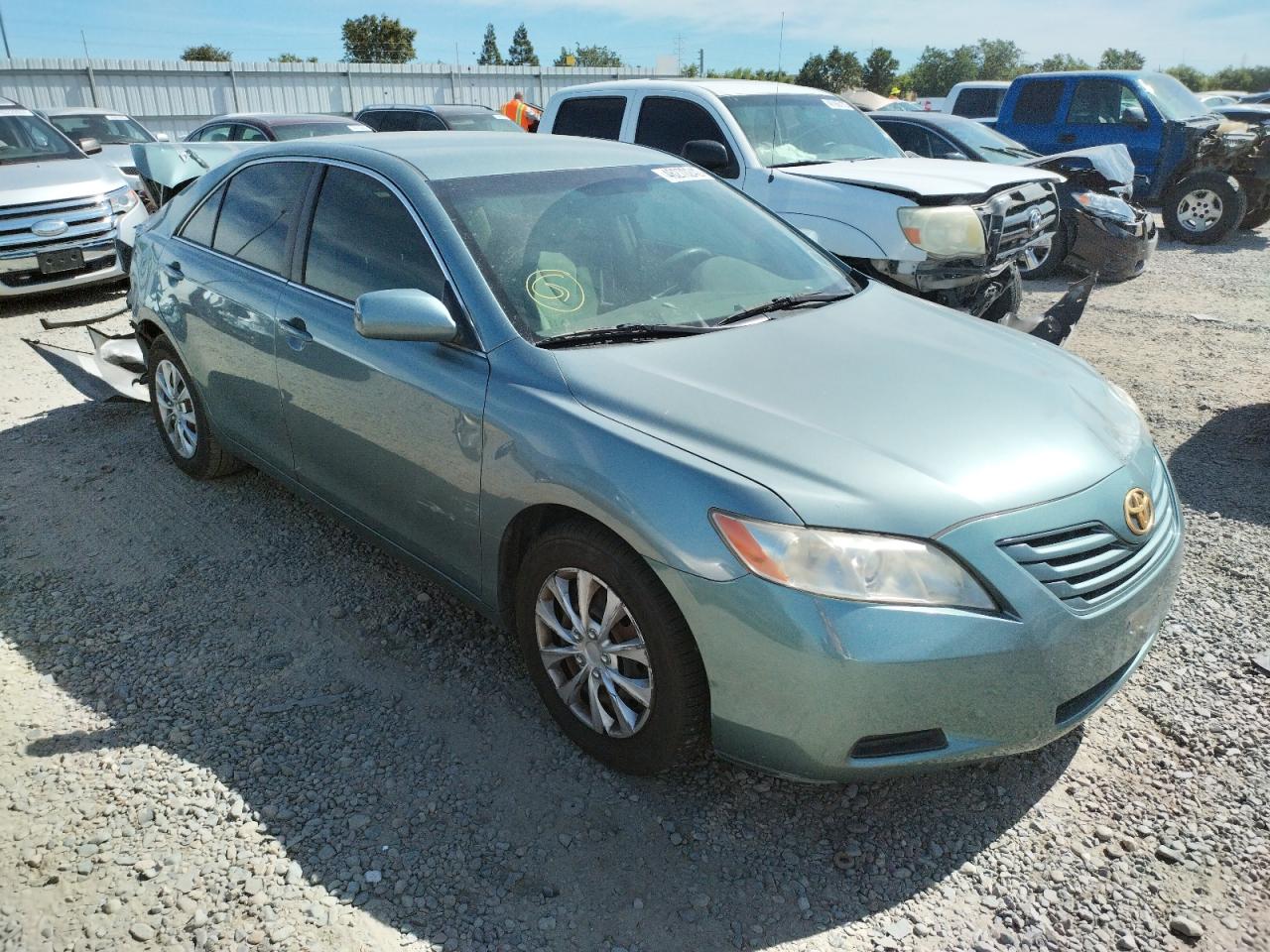 TOYOTA CAMRY CE 2007 with VIN 4T1BE46K27U697583 - Photo from auction