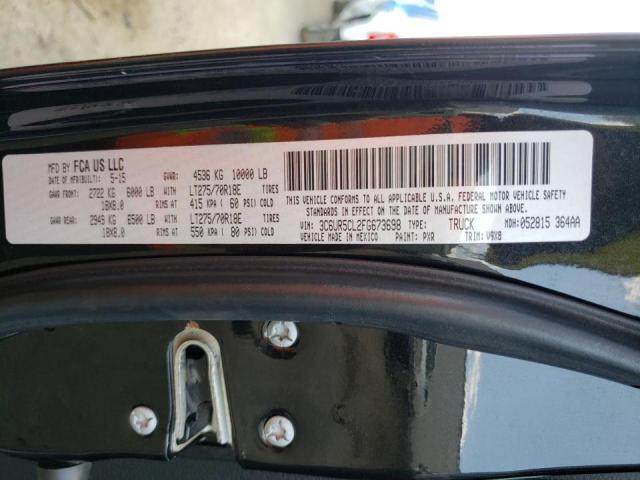 Photo 10 from auction – 2015 RAM 2500 ST with VIN 3C6UR5CL2FG673698