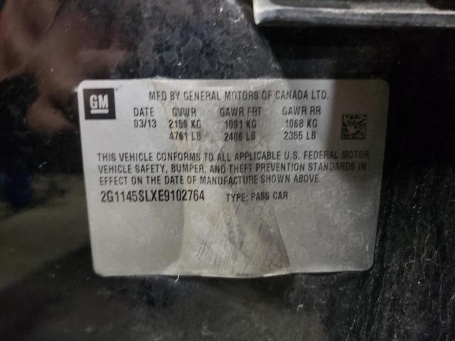 Photo 10 from auction – 2014 CHEVROLET IMPALA LTZ with VIN 2G1145SLXE9102764