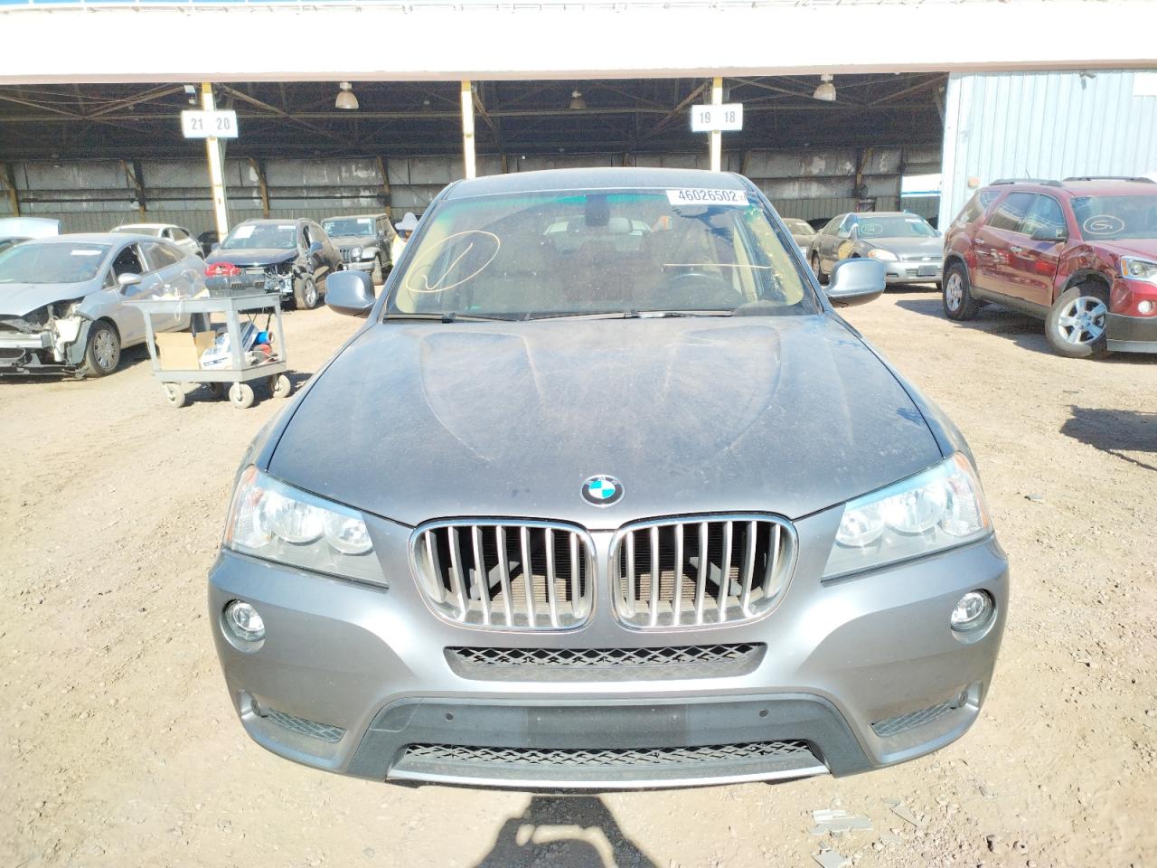 Photo 9 from auction – 2011 BMW X3 XDRIVE2 with VIN 5UXWX5C54BL703563