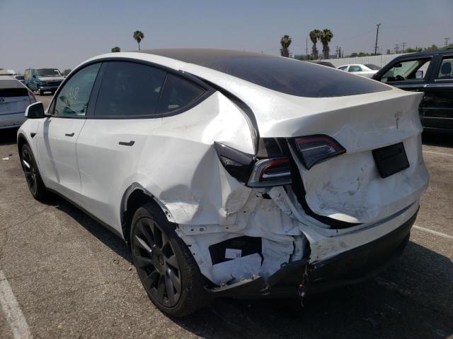 Photo 3 from auction – 2021 TESLA MODEL Y with VIN 5YJYGDEE0MF269133