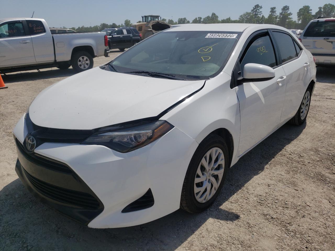 Photo 2 from auction – 2019 TOYOTA COROLLA L with VIN 5YFBURHE2KP889359