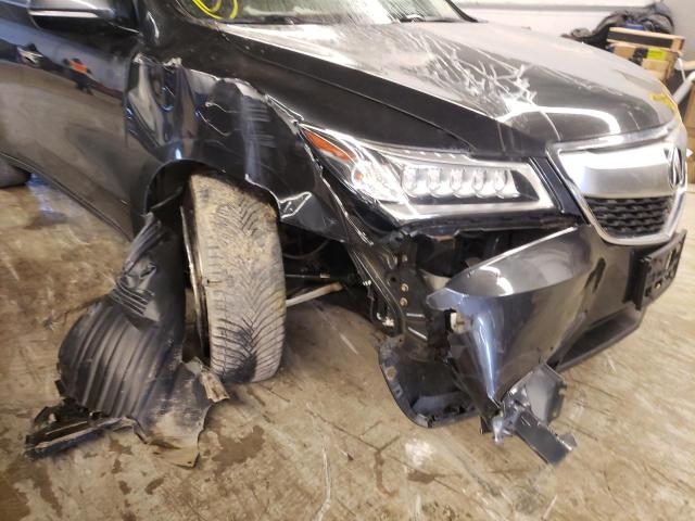 Photo 9 from auction – 2014 ACURA MDX TECHNO with VIN 5FRYD4H61EB017971