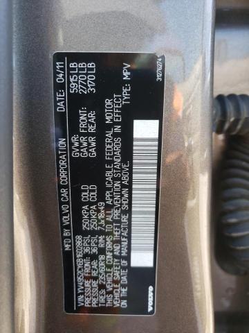 Photo 10 from auction – 2011 VOLVO XC90 3.2 with VIN YV4952CY6B1602868