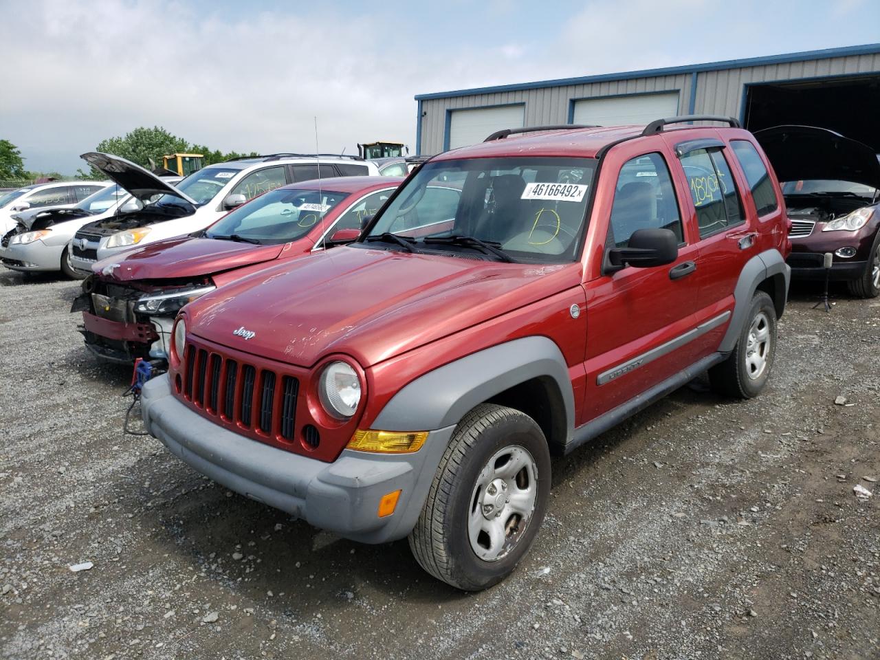 Photo 2 from auction – 2006 JEEP LIBERTY SP with VIN 1J4GL48K46W102274