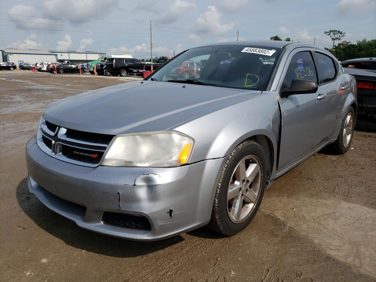 Photo 2 from auction – 2014 DODGE AVENGER SE with VIN 1C3CDZAB1EN132706