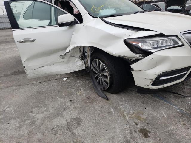 Photo 9 from auction – 2016 ACURA MDX TECHNO with VIN 5FRYD3H42GB005873
