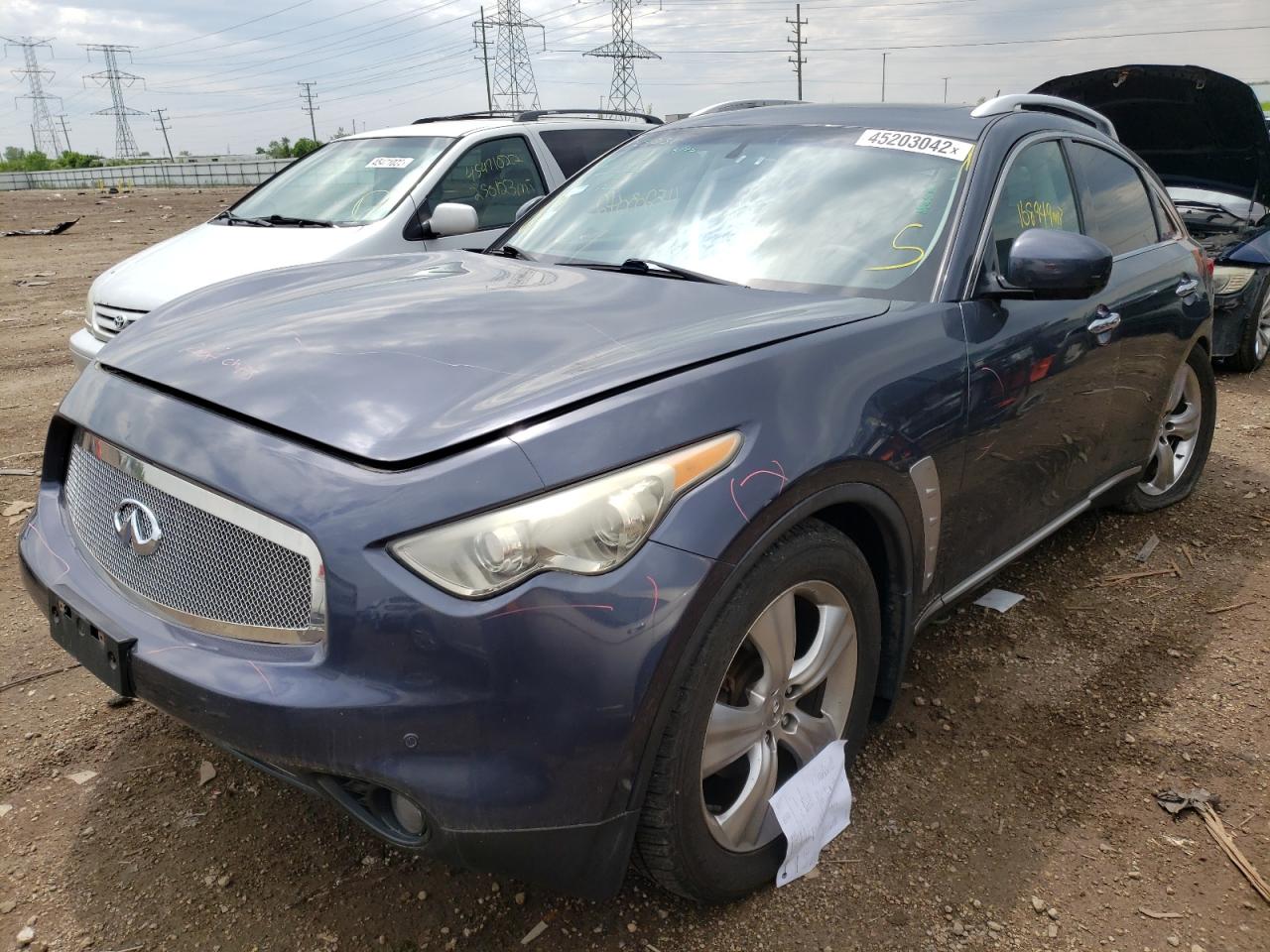 Photo 2 from auction – 2009 INFINITI FX35 with VIN JNRAS18W19M155577