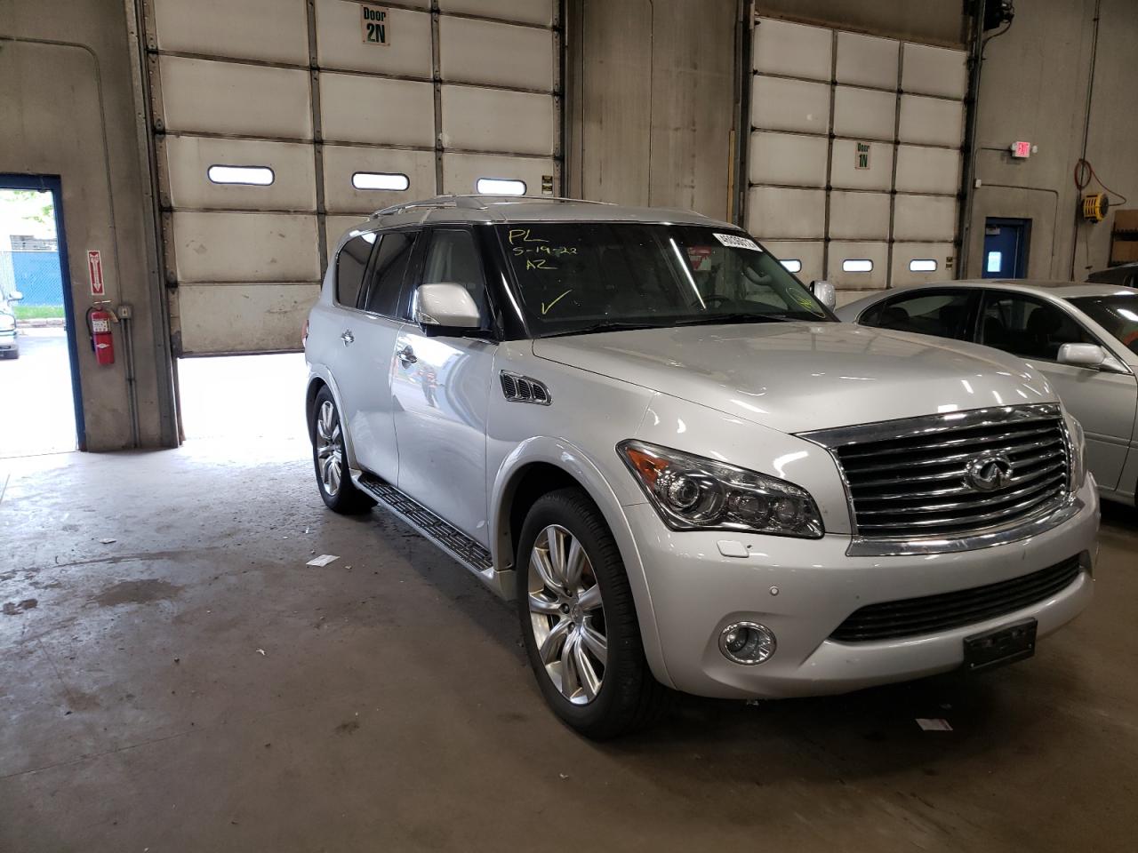 INFINITI QX56 2012 with VIN JN8AZ2NE3C9021763 - Photo from auction