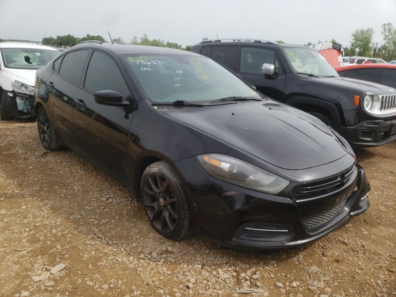DODGE DART SE 2016 with VIN 1C3CDFAA3GD736532 - Photo from auction