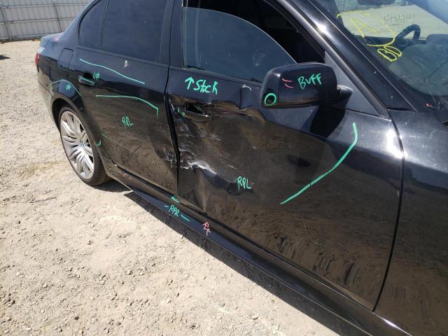 Photo 9 from auction – 2008 BMW 550 I with VIN WBANW53578CT49415