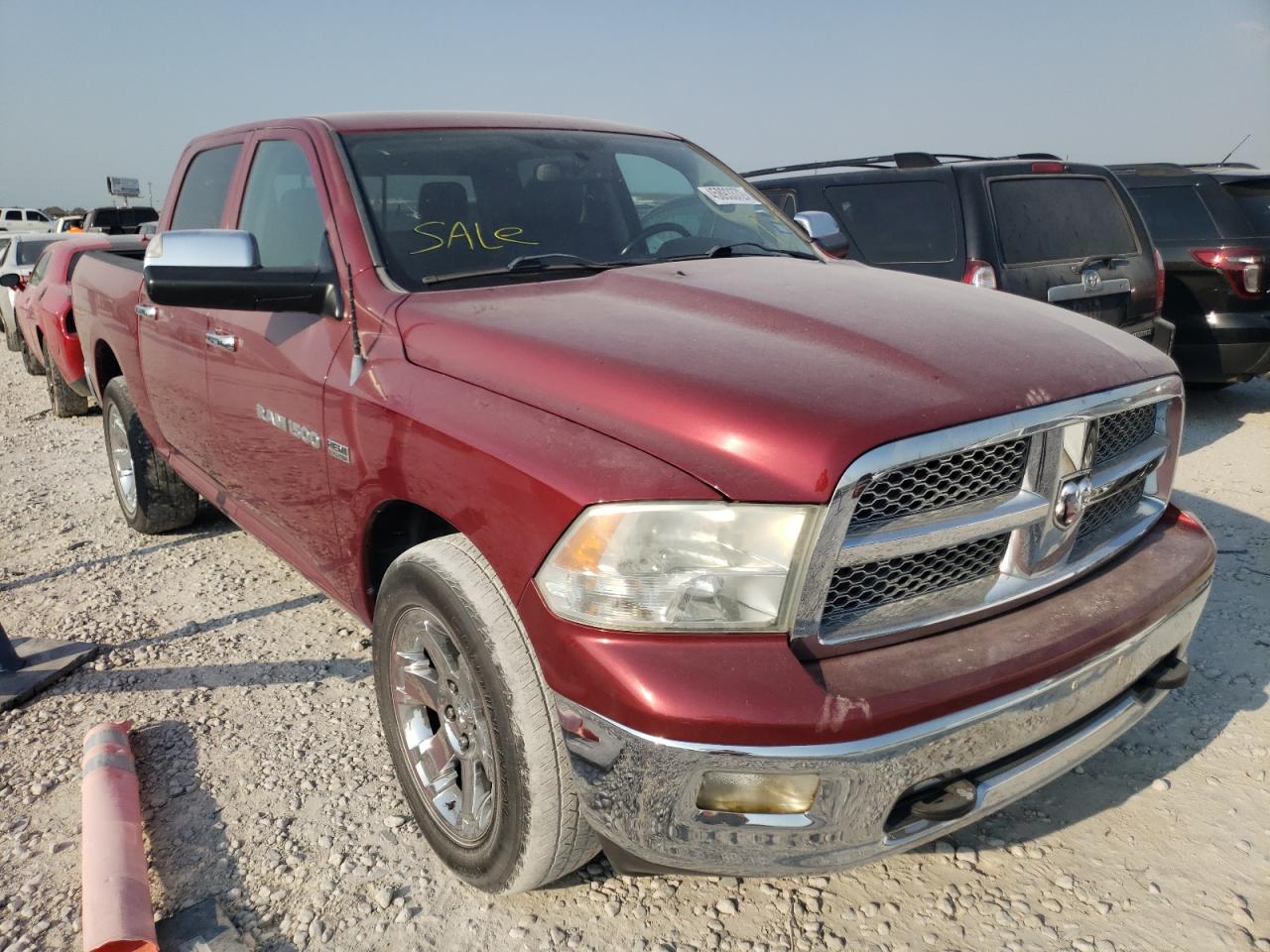 DODGE RAM 1500 2011 with VIN 1D7RV1CT8BS578767 - Photo from auction