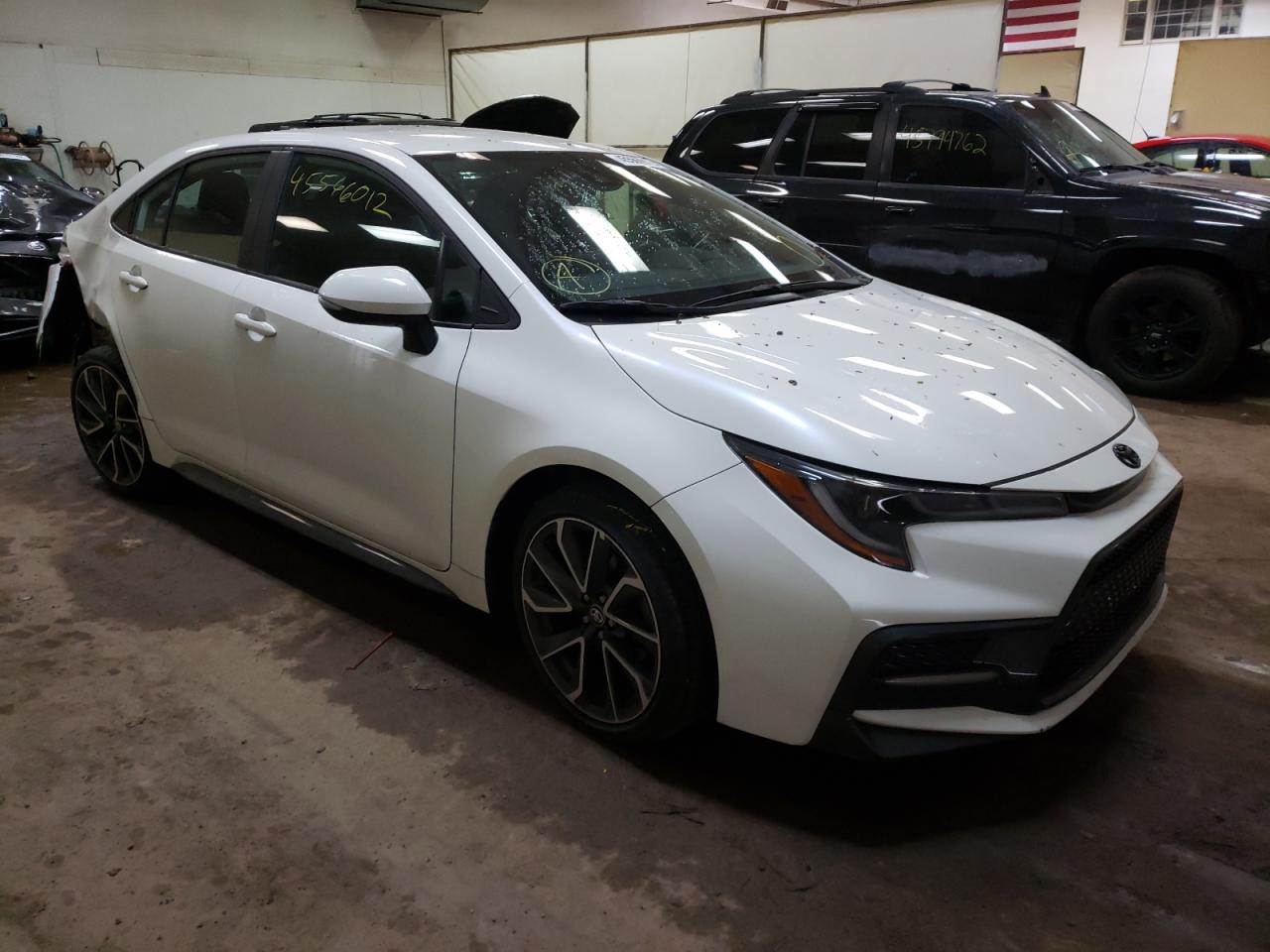 TOYOTA COROLLA SE 2020 with VIN 5YFS4RCE7LP046685 - Photo from auction