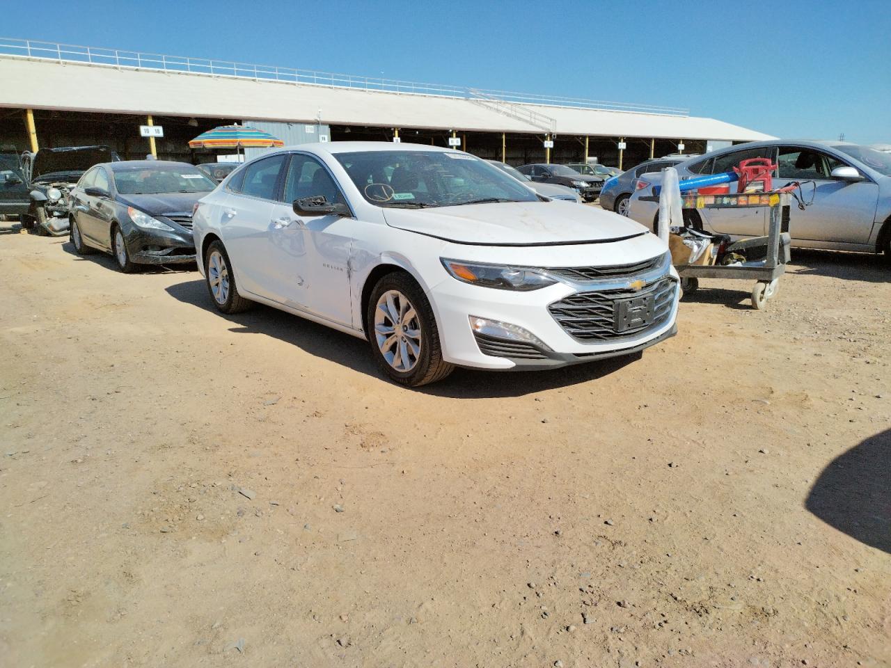 Photo 1 from auction – 2019 CHEVROLET MALIBU LT with VIN 1G1ZD5ST4KF157720