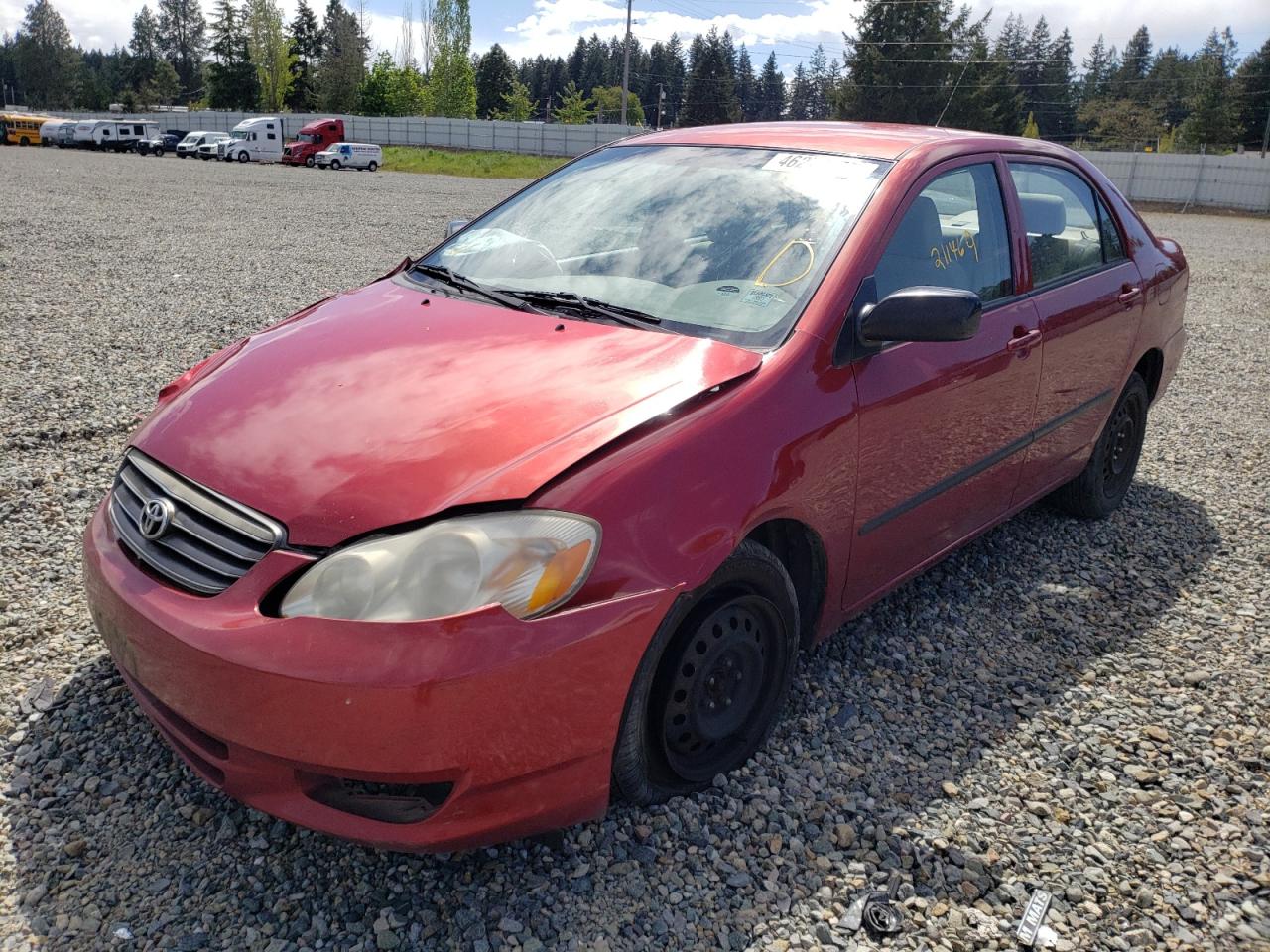 Photo 12 from auction – 2004 TOYOTA COROLLA CE with VIN 1NXBR32E34Z229016