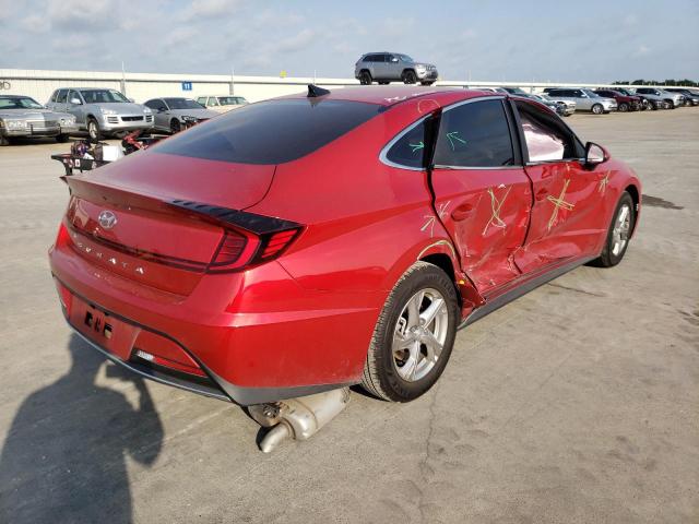Photo 4 from auction – 2022 HYUNDAI SONATA SE with VIN 5NPEG4JA5NH145092