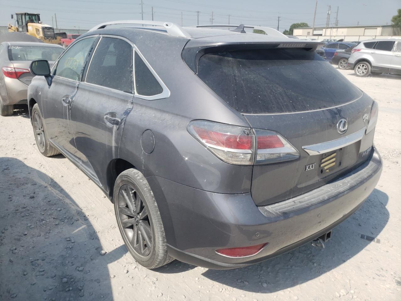 Photo 3 from auction – 2013 LEXUS RX 350 BAS with VIN 2T2BK1BA3DC169404