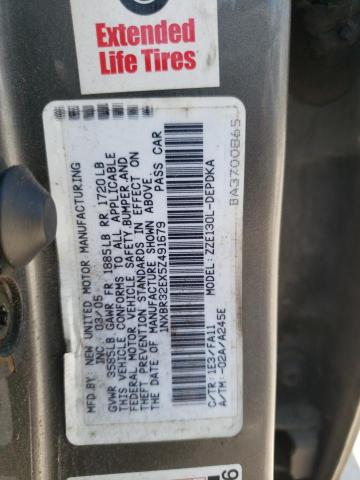 Photo 10 from auction – 2005 TOYOTA COROLLA CE with VIN 1NXBR32EX5Z491679