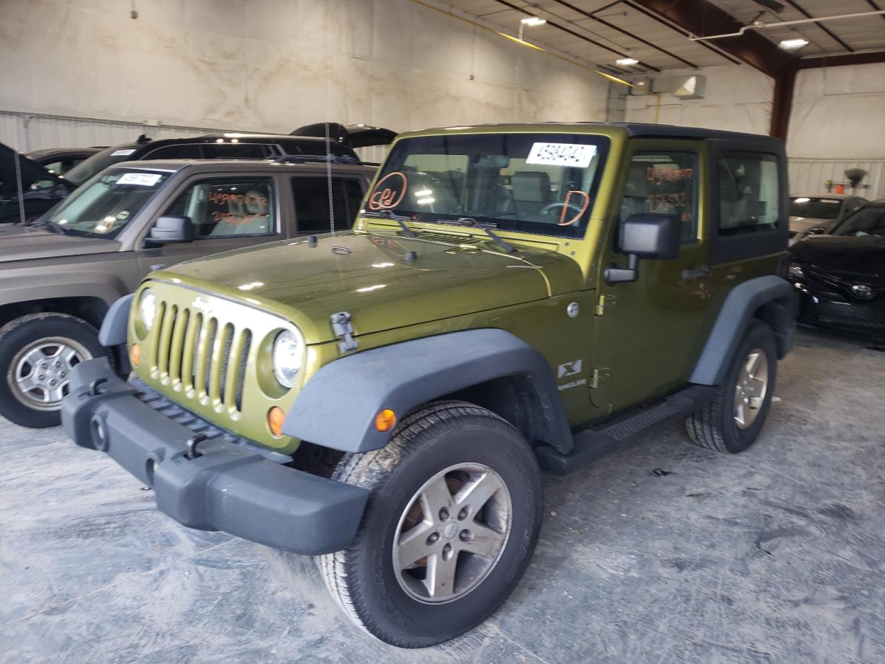 Photo 2 from auction – 2007 JEEP WRANGLER X with VIN 1J4FA24107L153034