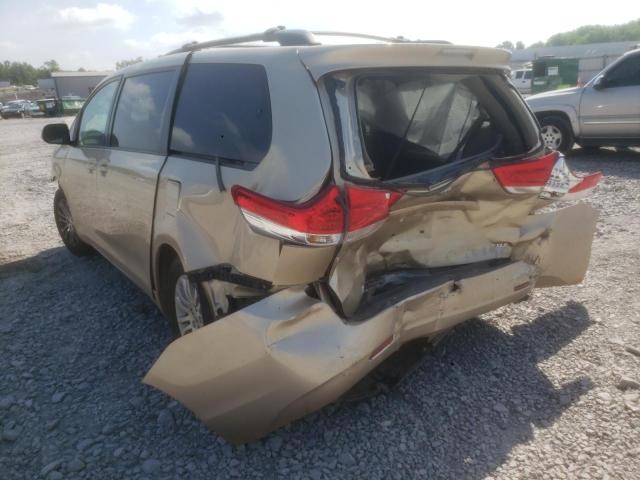 Photo 3 from auction – 2011 TOYOTA SIENNA XLE with VIN 5TDYK3DC4BS065758