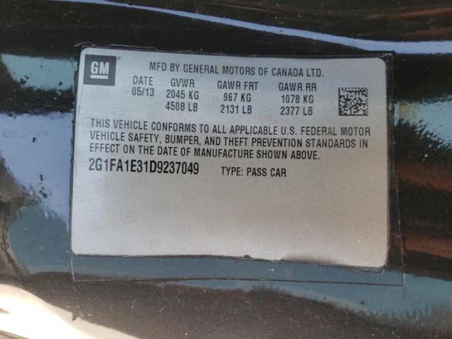 Photo 10 from auction – 2013 CHEVROLET CAMARO LS with VIN 2G1FA1E31D9237049