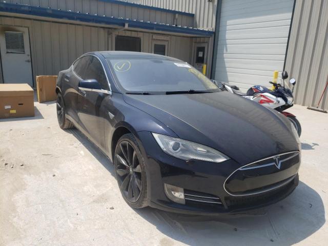 TESLA MODEL S 2014 with VIN 5YJSA1H18EFP31728 - Photo from auction