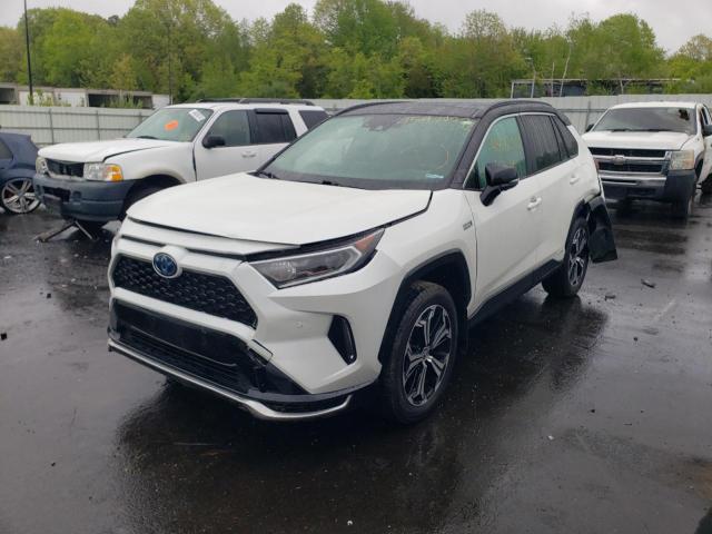 Photo 2 from auction – 2021 TOYOTA RAV4 PRIME with VIN JTMFB3FV5MD016945