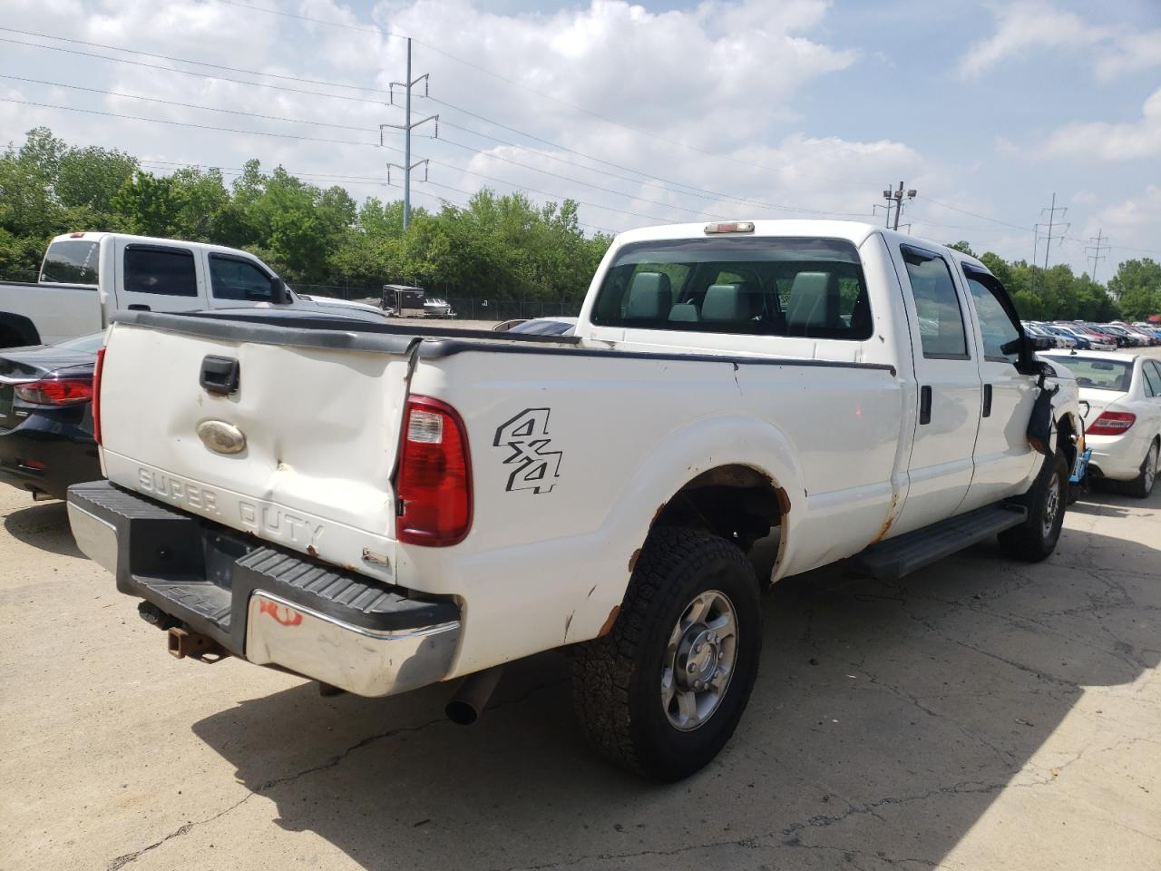 Photo 4 from auction – 2011 FORD F250 SUPER with VIN 1FT7W2B66BED01601