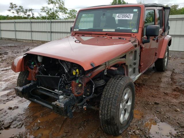Photo 2 from auction – 2014 JEEP WRANGLER U with VIN 1C4BJWEG4EL220245