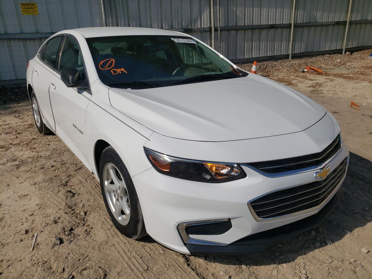CHEVROLET MALIBU LS 2016 with VIN 1G1ZB5ST9GF303283 - Photo from auction