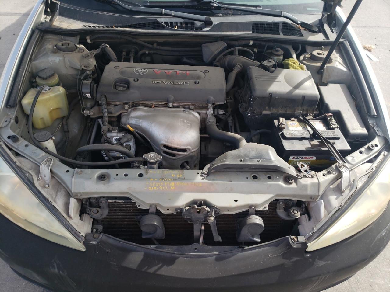 Photo 7 from auction – 2003 TOYOTA CAMRY LE with VIN JTDBE32K430163104
