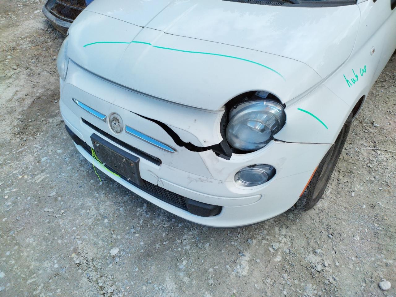Photo 9 from auction – 2012 FIAT 500 POP with VIN 3C3CFFAR8CT128879