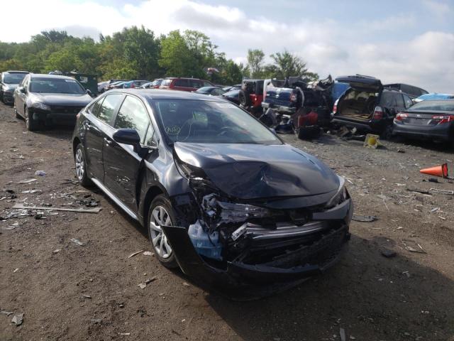 TOYOTA COROLLA LE 2021 with VIN JTDEPMAEXMJ175598 - Photo from auction