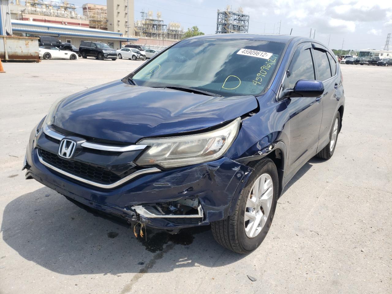 Photo 2 from auction – 2015 HONDA CR-V EX with VIN 2HKRM3H52FH520841