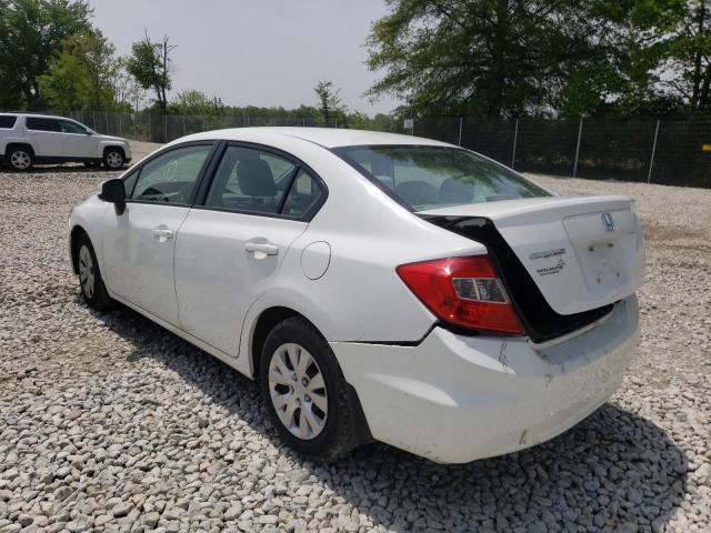 Photo 3 from auction – 2012 HONDA CIVIC LX with VIN 19XFB2F57CE086762