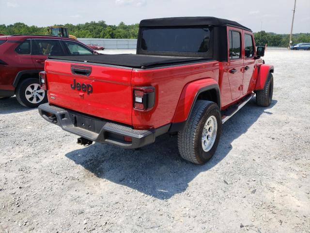 Photo 4 from auction – 2021 JEEP GLADIATOR with VIN 1C6HJTAG2ML546419
