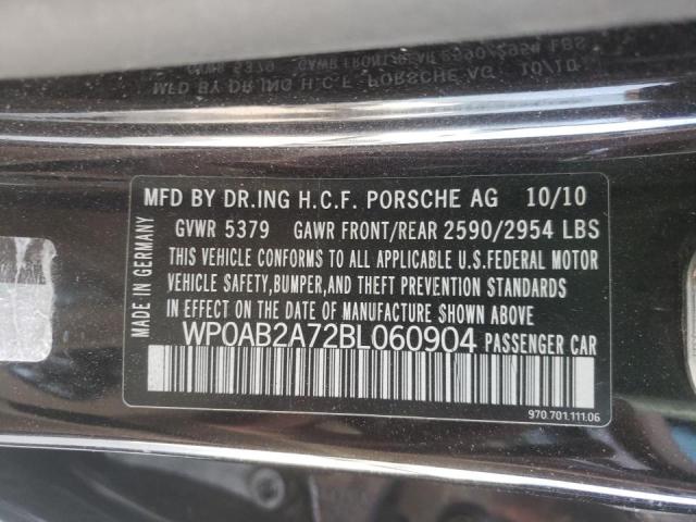 Photo 10 from auction – 2011 PORSCHE PANAMERA S with VIN WP0AB2A72BL060904