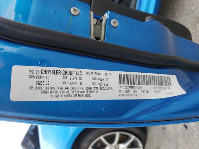 Photo 10 from auction – 2015 DODGE DART SXT with VIN 1C3CDFBB5FD174302