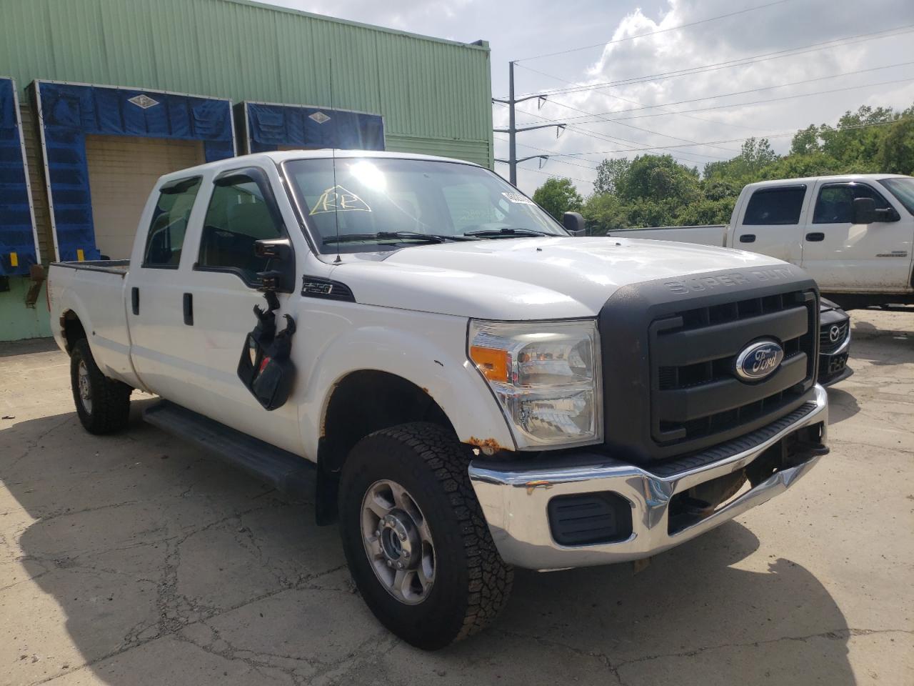FORD F250 SUPER 2011 with VIN 1FT7W2B66BED01601 - Photo from auction