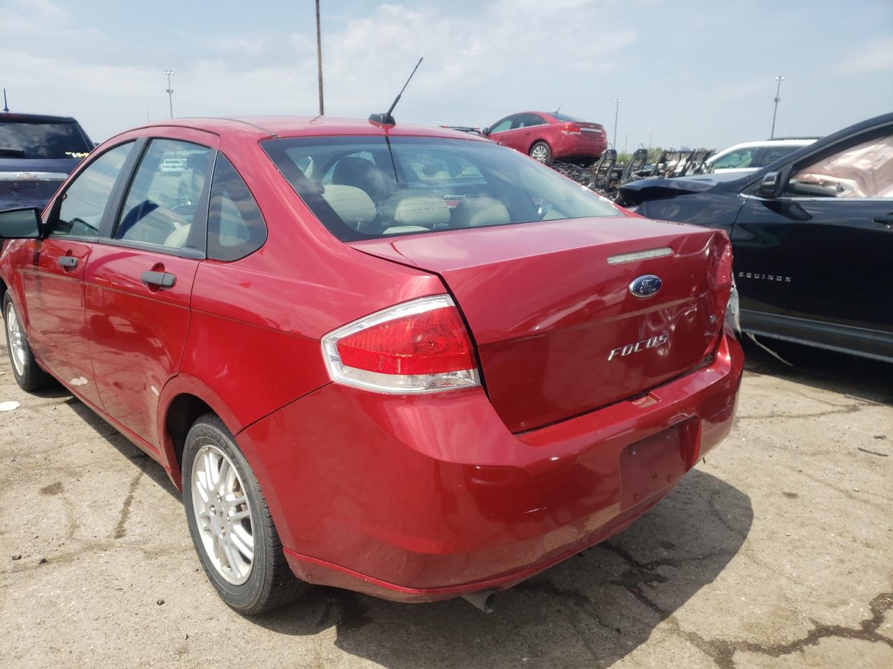 Photo 3 from auction – 2011 FORD FOCUS SE with VIN 1FAHP3FN1BW137361