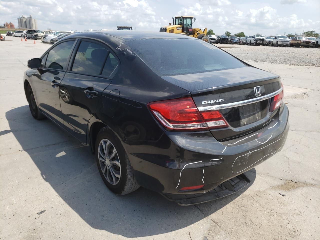 Photo 3 from auction – 2013 HONDA CIVIC LX with VIN 19XFB2F51DE041933