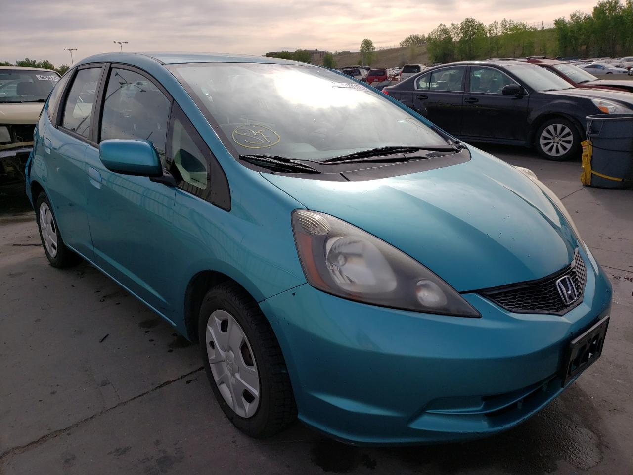 HONDA FIT 2012 with VIN JHMGE8H38CC017062 - Photo from auction