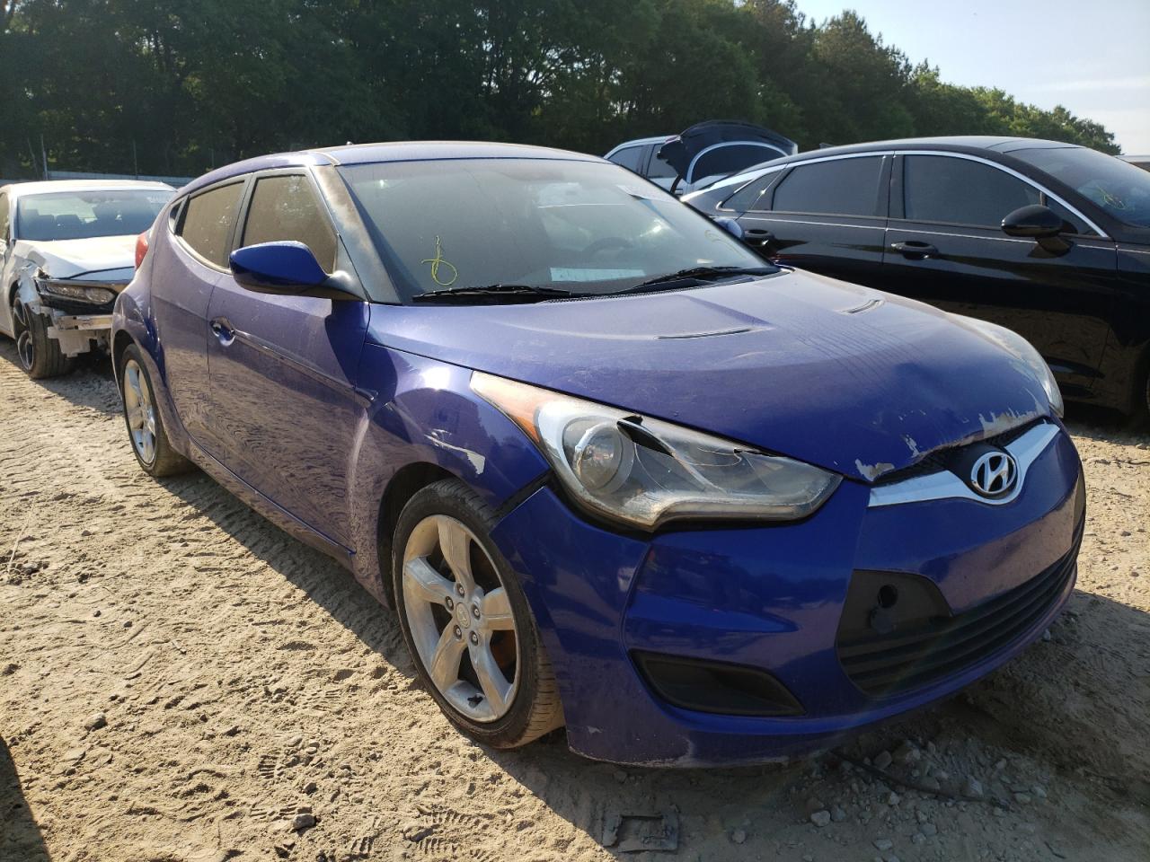 HYUNDAI VELOSTER 2012 with VIN KMHTC6AD0CU072656 - Photo from auction