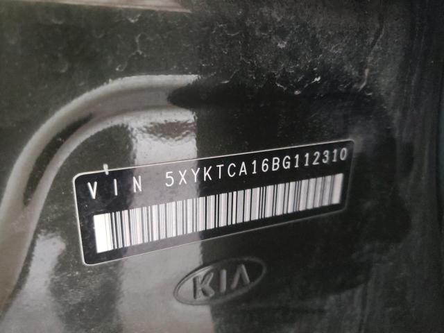 Photo 10 from auction – 2011 KIA SORENTO BA with VIN 5XYKTCA16BG112310